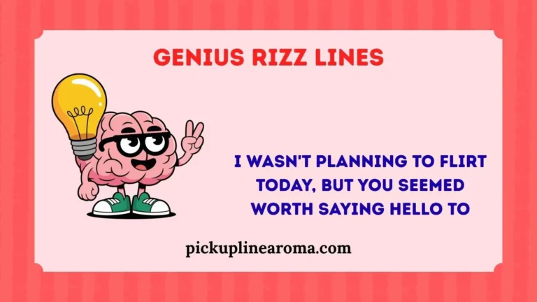 Genius Rizz Lines